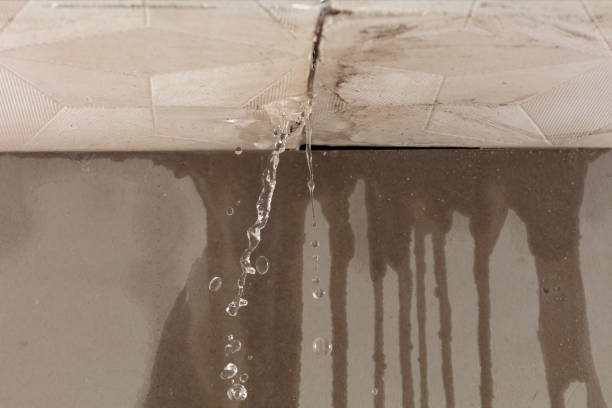 Professional Flood Damage Cleanup technician working in Telford, PA